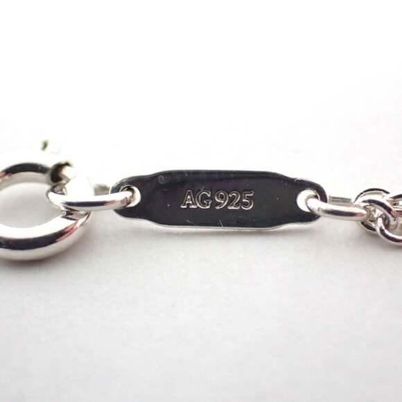 TIFFANY 925 Infinity Blue Double Chain Bracelet
